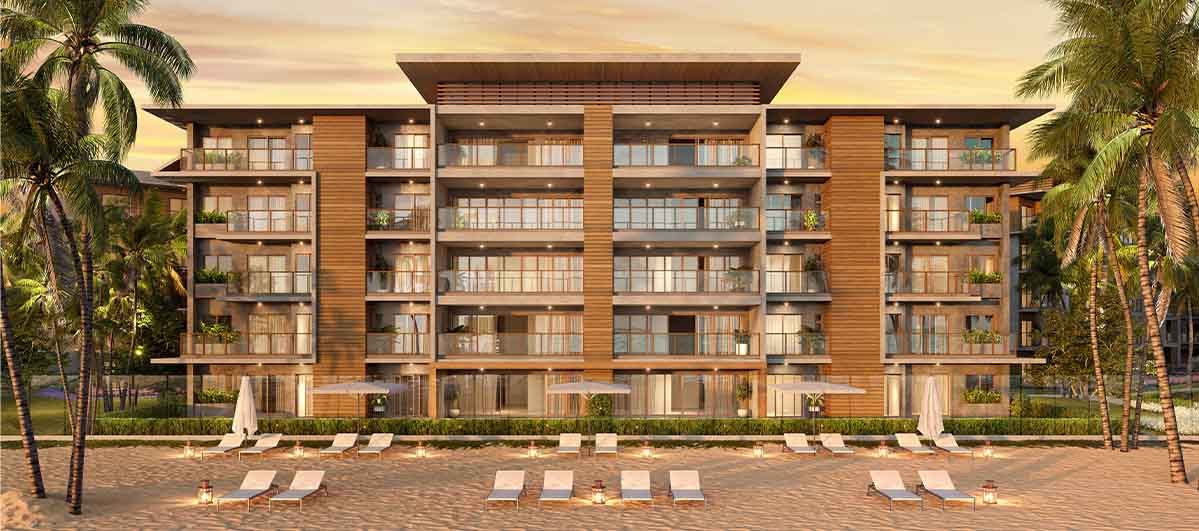 Perspectiva ilustrada Fachada Torre Duna